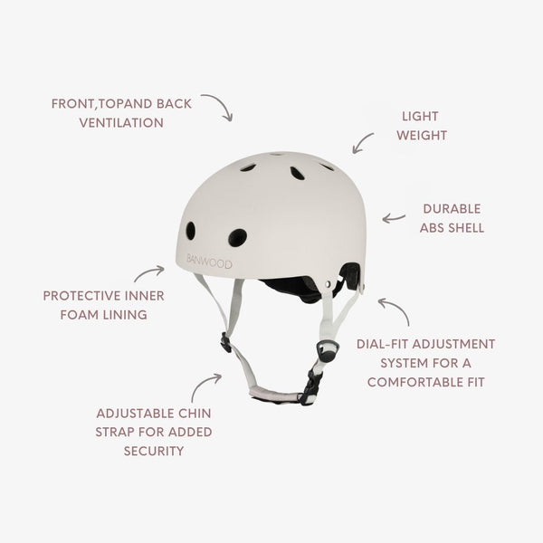 Banwood Eco Bike Helmet (Ivory)