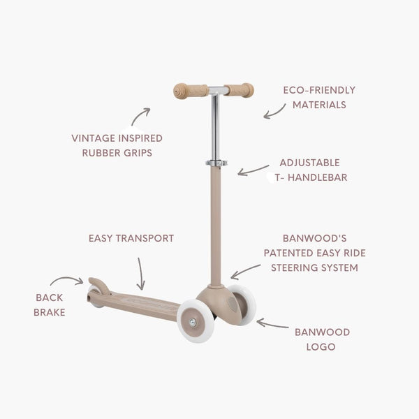 Banwood Eco Kids Scooter (Sand)