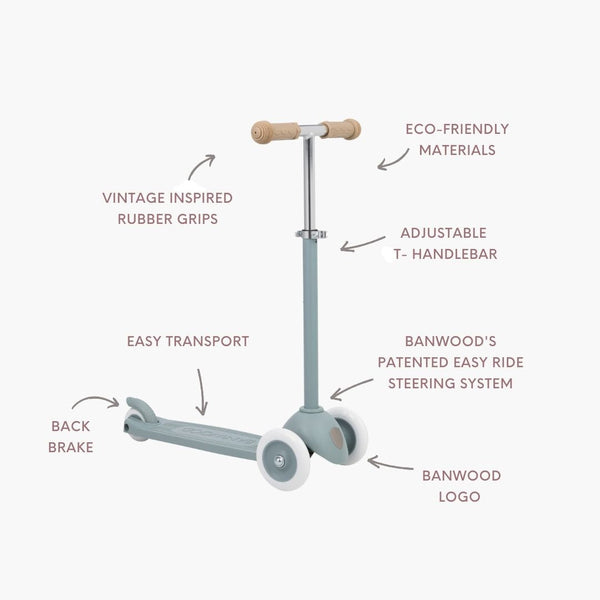 Banwood Eco Kids Scooter (Teal)
