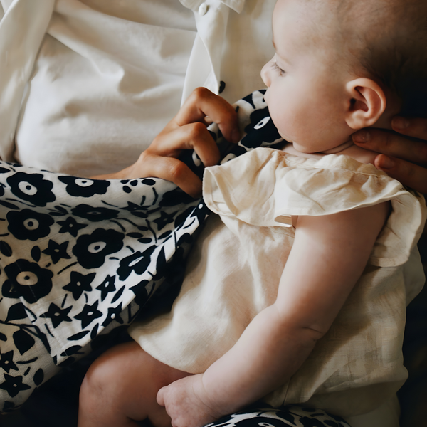 Etta Loves x Liberty XL Sensory Baby Muslin (Fairford Shadow)
