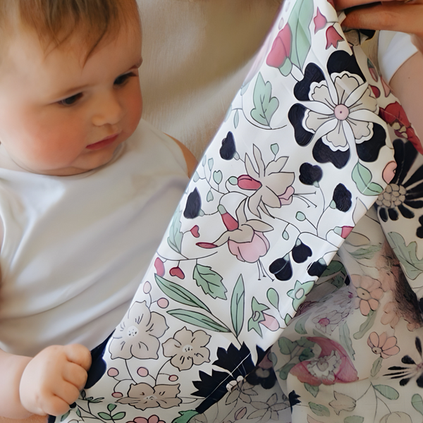 Etta Loves x Liberty XL Sensory Baby Muslin (Wharfedeale Meadow)