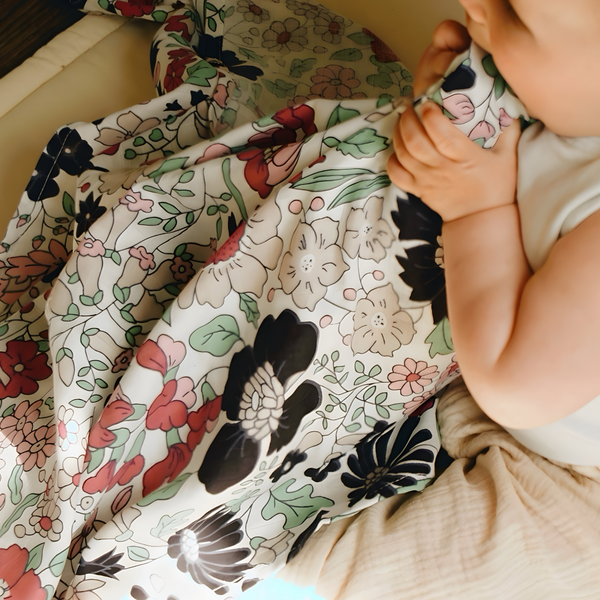 Etta Loves x Liberty XL Sensory Baby Muslin (Wharfedeale Meadow)