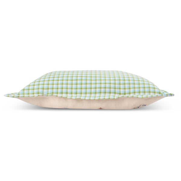 Rectangle Linen Embroidered Scatter Cushion (Little Farm)