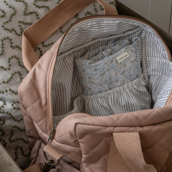Baby Changing Bag with Pram Clips (Latte)
