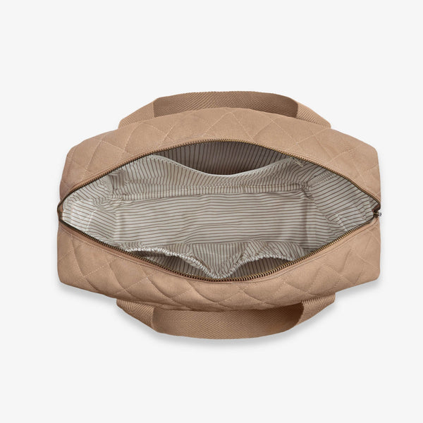 Baby Changing Bag with Pram Clips (Latte)