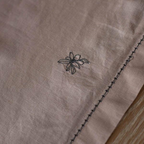 Linen Christmas Table Runner (Natural)
