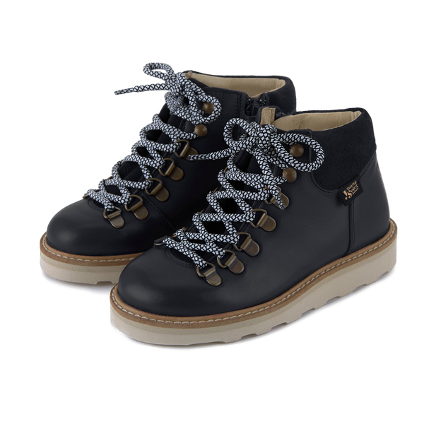 Eddie Leather Hiking Boot (Black)