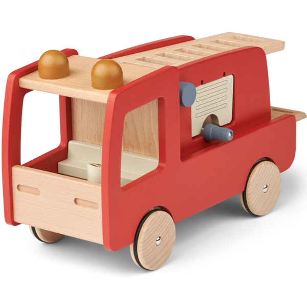 Eigil Wooden Toy Fire Truck