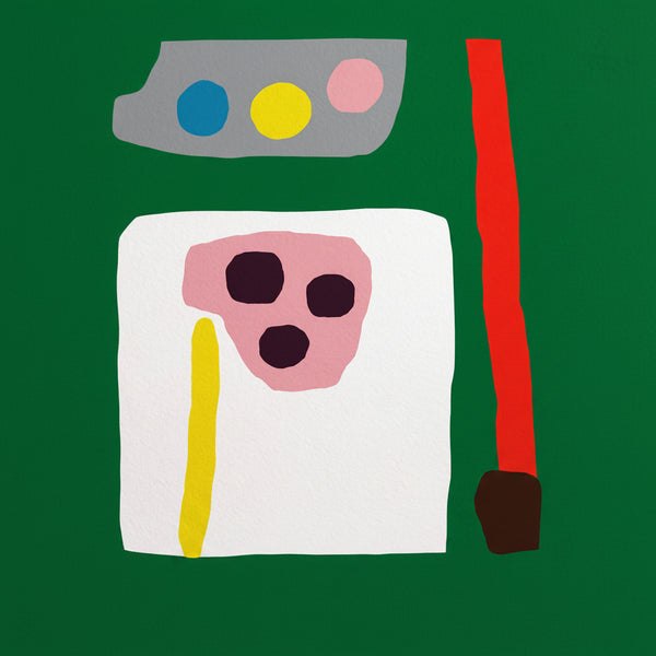 Fine Artist Art Print (Green)