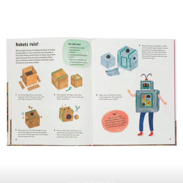 Let's Play Indoors - A Book with Fun Crafts for Children