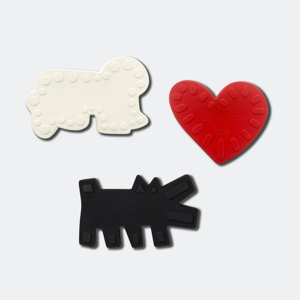 Etta Loves x Keith Haring Icons Sensory Bath Toys Pack of 3
