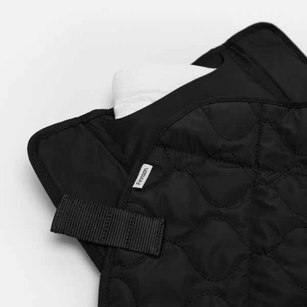 Kari Quilted Travel Change Mat (Black)