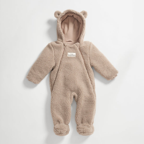 Alf Teddy Borg Eco Pramsuit (Beige)