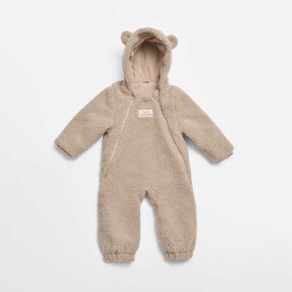 Alf Teddy Borg Eco Pramsuit (Beige)