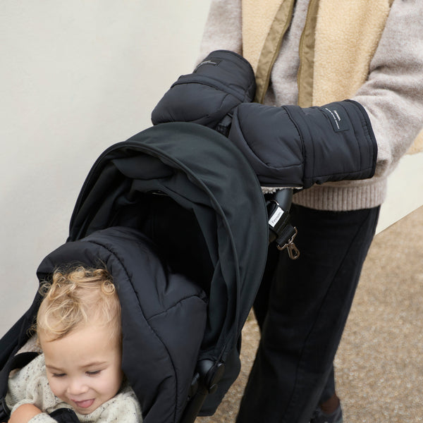 Astrid Eco Universal Stroller Mittens (Black)
