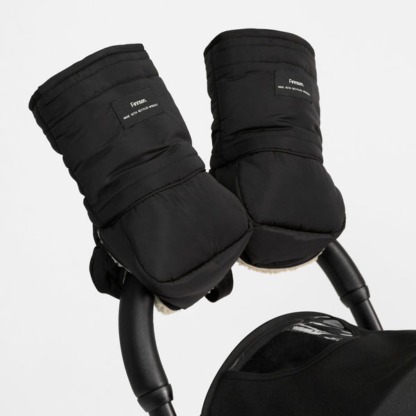 Astrid Eco Universal Stroller Mittens (Black)