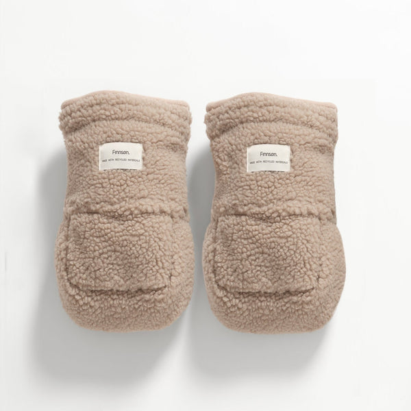 Astrid Borg Eco Universal Stroller Mittens (Beige)