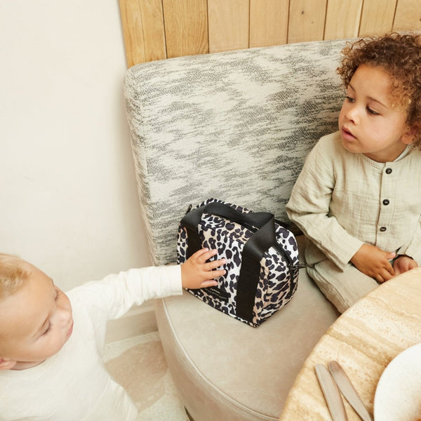 Ebba Eco Lunch + Snack Cool Bag (Leopard)