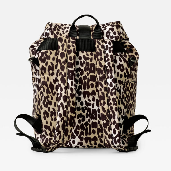 Elise Eco Baby Changing Backpack With Changing Mat (Leopard)