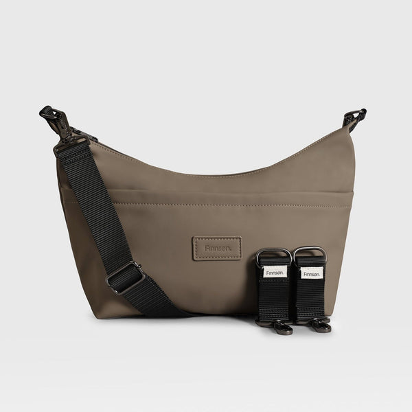 Fia Eco Stroller Organiser With Stroller Clips (Mocha)