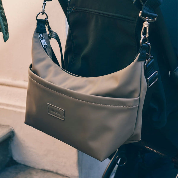 Fia Eco Stroller Organiser With Stroller Clips (Mocha)
