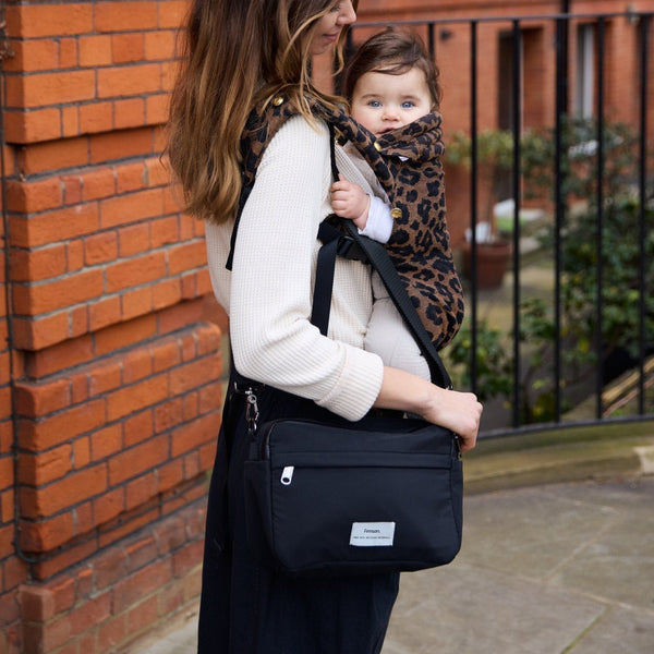 Frida Eco Stroller Organiser With Stroller Clips (Black)