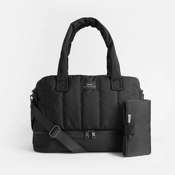 Innes Eco Changing Holdall with Changing Mat (Black)