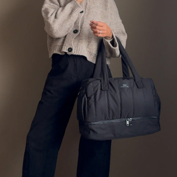 Innes Eco Changing Holdall with Changing Mat (Black)