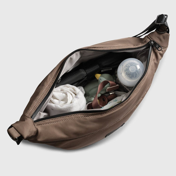 Osma Eco Stroller Organiser With Stroller Clips (Mocha)