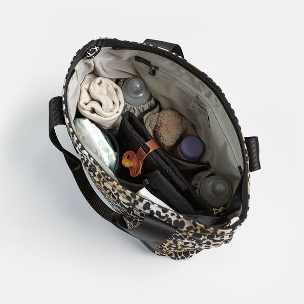 Selby Mama Tote Bag with Change Mat (Leopard)