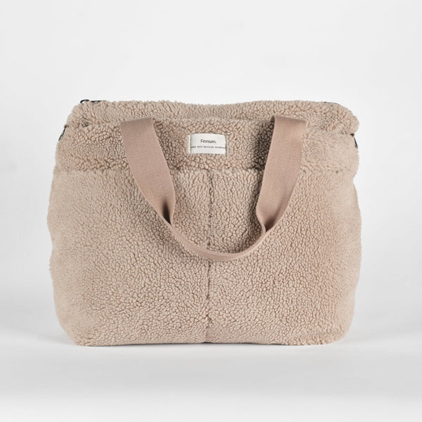 Sigrid Eco Changing Bag With Changing Mat (Beige)