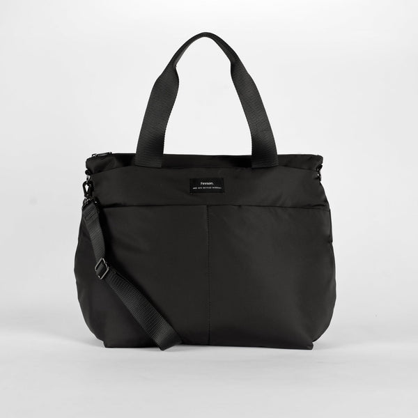Sigrid Eco Changing Bag With Changing Mat (Black)