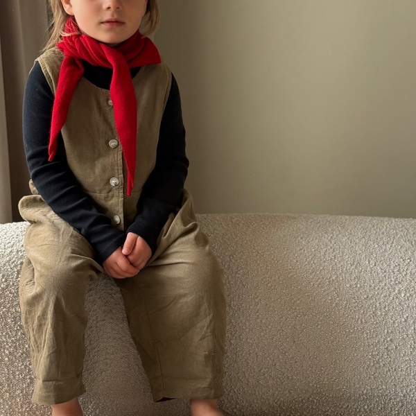 Button Up Pleat Sleeveless Jumpsuit (Khaki)