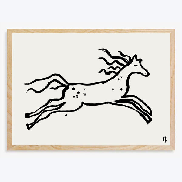 Flying Horse Print