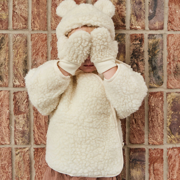 Merino Wool Snuggle Jacket (Milk)