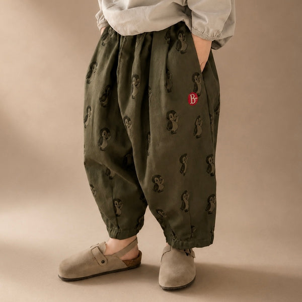 Pepe Penguin Balloon Pants (Green)