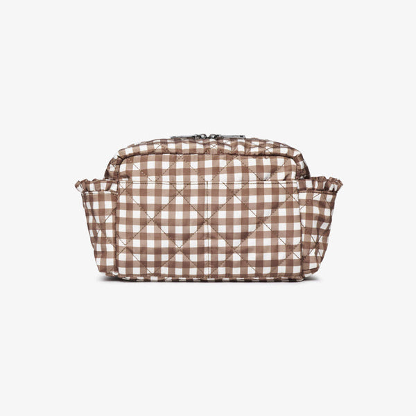Inka Buggy Changing Bag Organiser (Brown Gingham)