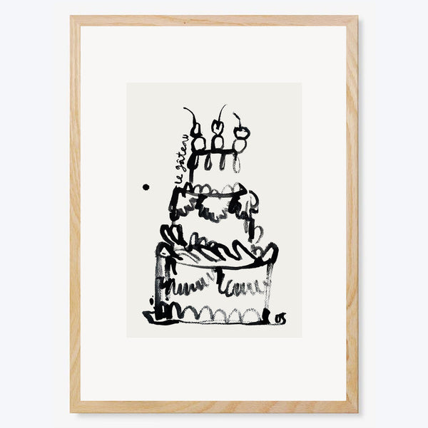 Le Gateau Art Print