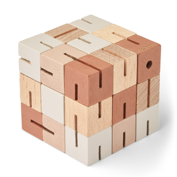Gavin Building Block Puzzle Game (Rose)