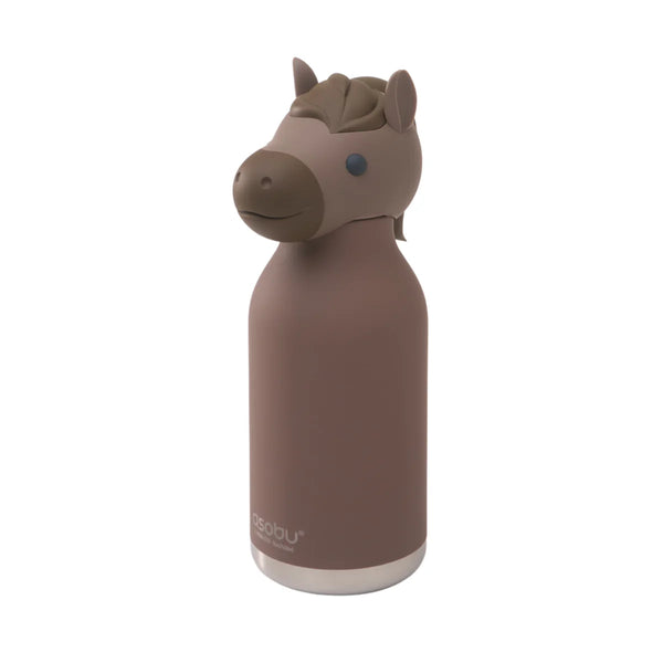 Horse Bestie Insulated Screw Top Water Bottle 470ml