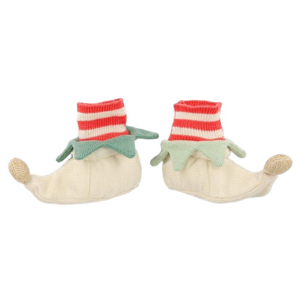 Elf Cotton Knitted Baby Booties