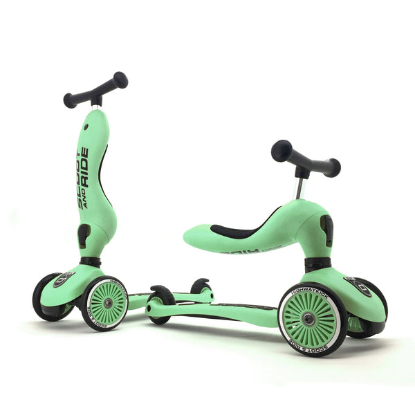 Highway Kick 1 Scooter and Pushbike All-in-One (Kiwi)