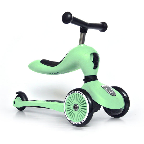 Highway Kick 1 Scooter and Pushbike All-in-One (Kiwi)