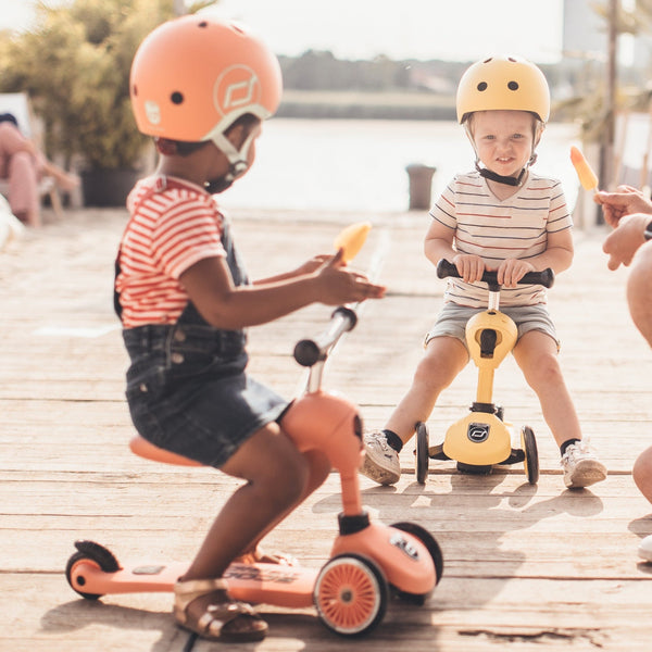 Highway Kick 1 Scooter and Pushbike All-in-One (Peach)