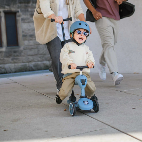 Highway Kick 1 Push & Go Bar Scooter + Pushbike (Steel)