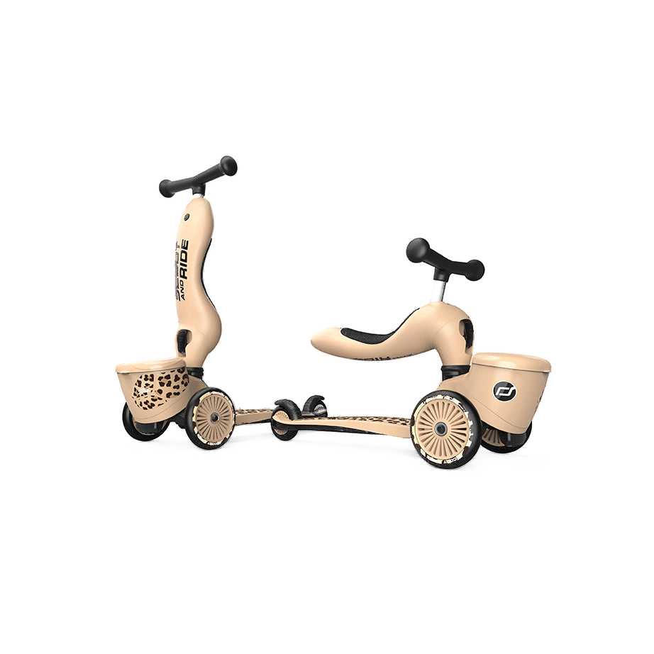 Scoot & Ride Highway Kick 1 Kids Scooter and Pushbike All-in-One