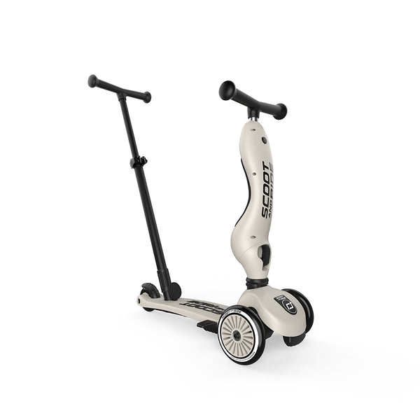 Highway Kick 1 Push & Go Bar Scooter + Pushbike (Ash)