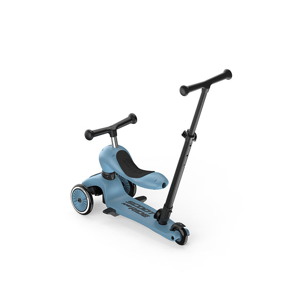 Highway Kick 1 Push & Go Bar Scooter + Pushbike (Steel)