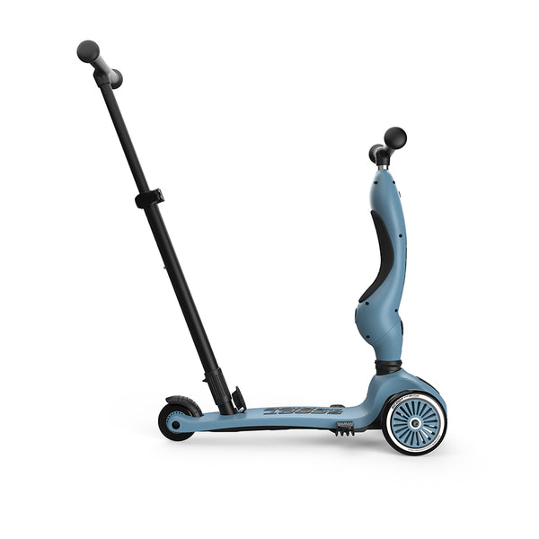 Highway Kick 1 Push & Go Bar Scooter + Pushbike (Steel)