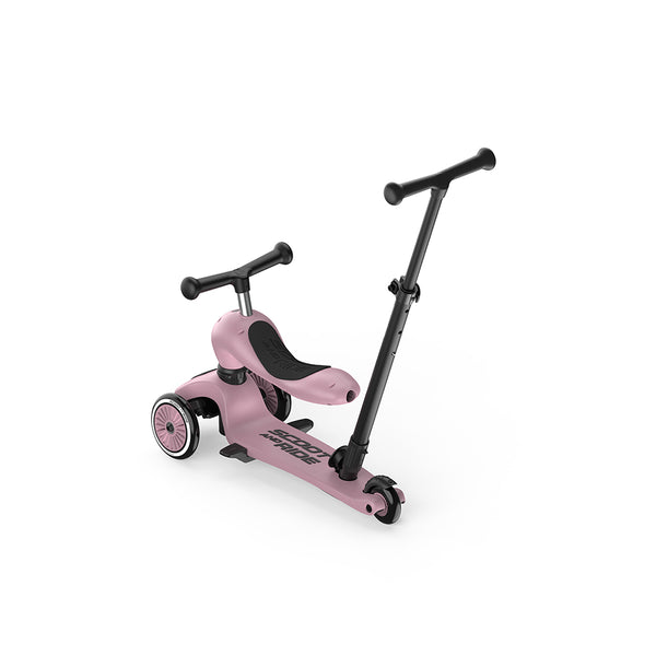 Highway Kick 1 Push & Go Bar Scooter + Pushbike (Wildberry)